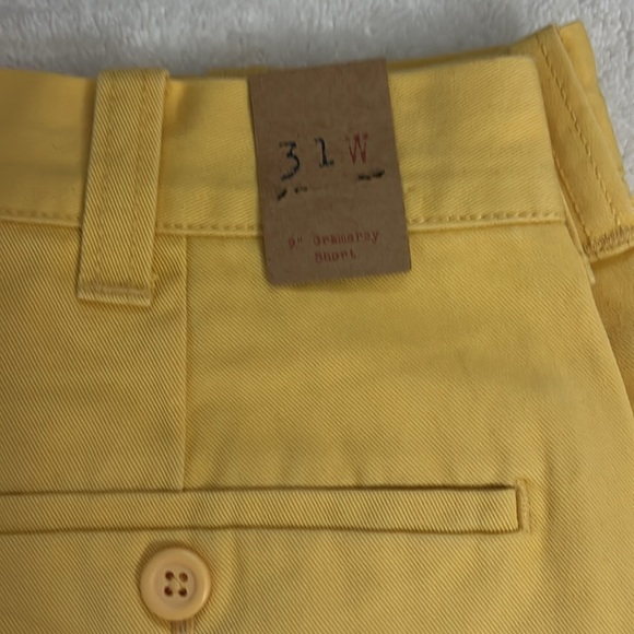 Men's Yellow Shorts - Picture 3 of 3
